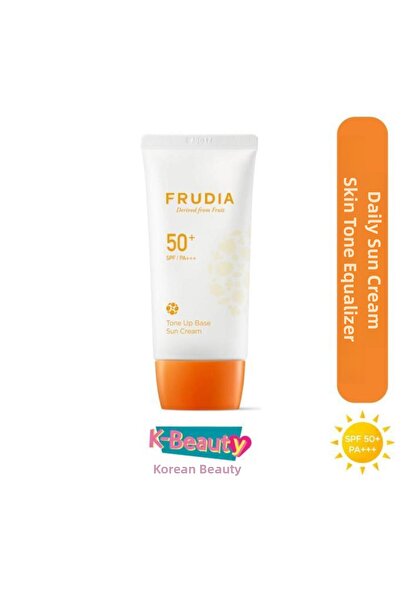 FRUDIA كريم أساس مفتح للبشرة مع حماية من الشمس SPF 50 وزن 50 جرام
