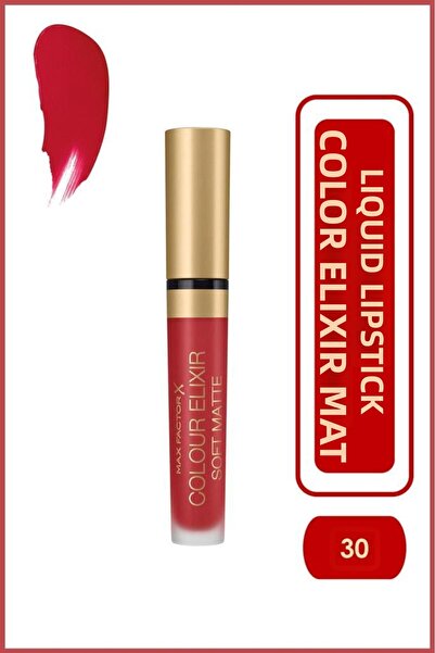 Max Factor Liquid Matte Lipstick Color Elixir Matte Lipstick 030 Crushed Ruby