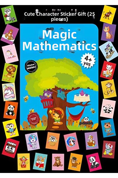Marvel 4+ Age Magic Math with Stickers