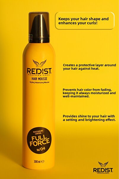Redist رغوة الشعر ريدست فول فورس 300 مل
