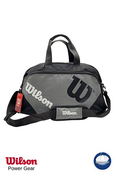 Wilson Original Power Gear Large Volume with Shoe Compartment Gym Fitness Travel 32 Liters Unisex Sports Bag