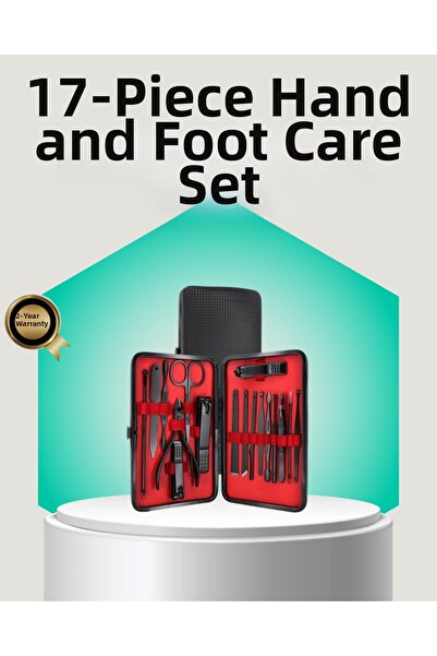 CNDR Black Anti-Slip Technology Hand and Foot Care Set