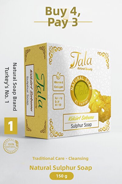 Tala صابون الكبريت الطبيعي المضاد لحب الشباب 150 جرام