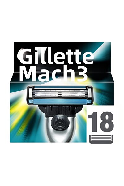 Gillette Ambalaj de carton de 18 bucăți de schimb Mach3