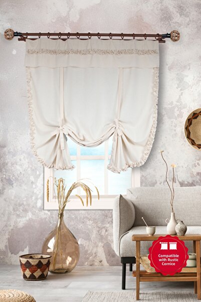 cotton maison ستارة بوهيمية برباط طبيعي مع وعاء