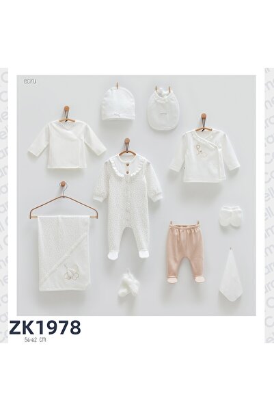 Caramell Incibaby Heart Detailed 10 Pack Natural Cotton Hospital Outlet New S...