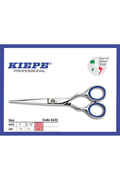Kiepe Studio Style2433-6 Inch Barber Hair Cutting Scissors