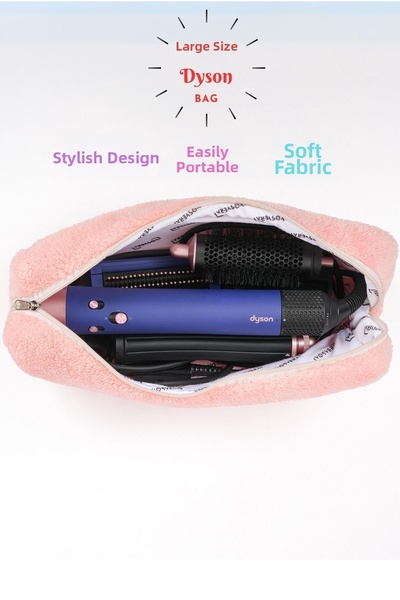 vosvera Dyson Airwrap - Kompatibilní taška na make-up velké velikosti, organizovaná snadno se čistí