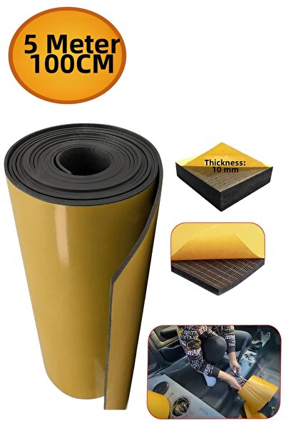 NUBLADO Bandă adezivă de izolare termoizolantă audio auto Lățime: 100 cm Gros...