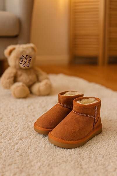 FEMME FATALE Dámské / dívčí semišové boty Ultra mini semišové boty zimní podr...