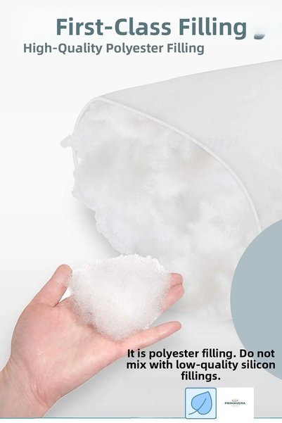 Primavera Home 2 Pieces Antiallergic Silicone Pillow 50x70 800 Gr