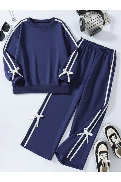 MTL Set trening fetite Mutlu Bebbee cu detaliu fundita 3-14 ani