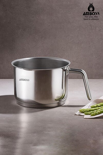 Amboss وعاء صلصة الحليب من الفولاذ المقاوم للصدأ من نوفا مقاس 16 × 12 سم