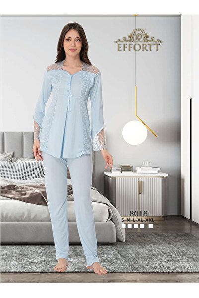 effort طقم ثوب صباحي وبيجامة للنساء الحوامل والأمهات