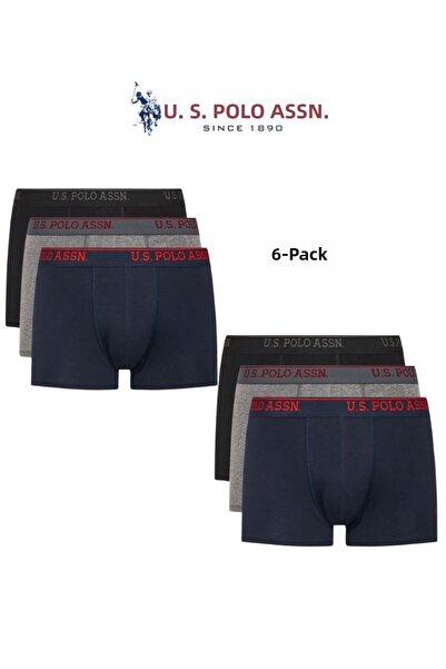 U.S. Polo Assn. Мъжки, Лицензирани, USPA, Черно-Антрацитно-Тъмносиньо, Иконом...