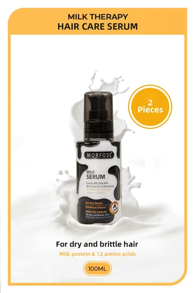 Morfose Milk Therapy Keratin Hair Serum 100 ml -2 Pieces
