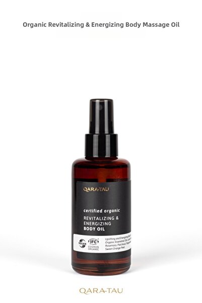 qaratau Organic Revitalizing Revitalizing and Renewing Body Massage Oil 100ml
