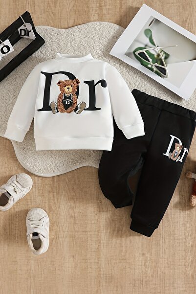 ADABEBEK Premium Bear Printed Bottom and Top Baby Set 24470