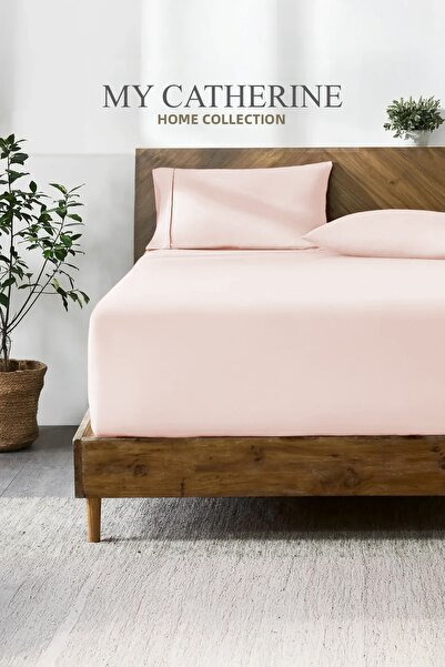 My Catherine ملاءة سرير مرنة ومضادة للحساسية |   قماش ملاءات سرير من القطن 100%، نسيج قطني ممشط |   ملاءة سرير فردية-مزدوجة-كبيرة الحجم