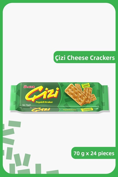 Ülker جبن مقرمش - 70 غرام - 24 قطعة