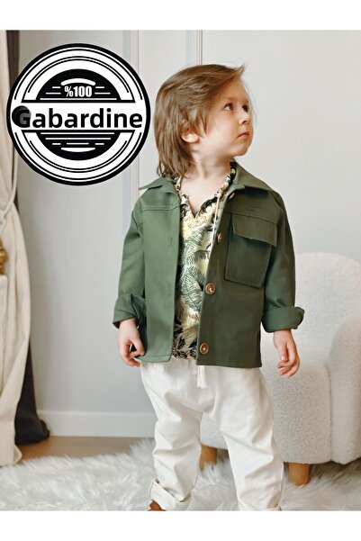 Ares Kids Fashion Trenci verde kaki pentru băieți și fete - Cadou de sărbători