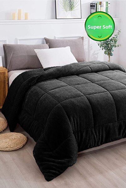 Evlen Home Collection لحاف ويل سوفت فائق النعومة مزدوج الجوانب قابل للغسل 160...