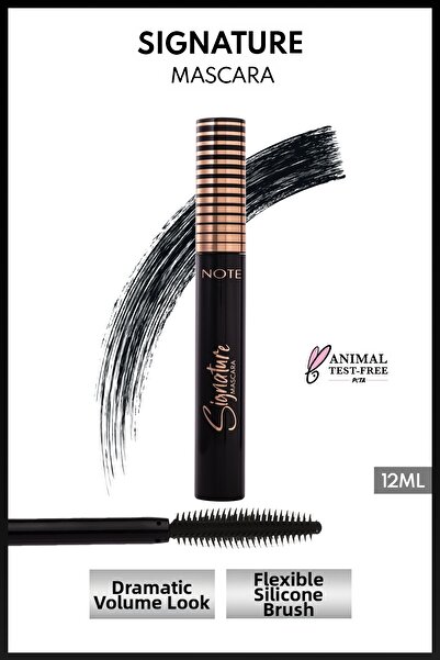 NOTE Signature Volume and False Eyelash Effect Mascara - Ultra Black