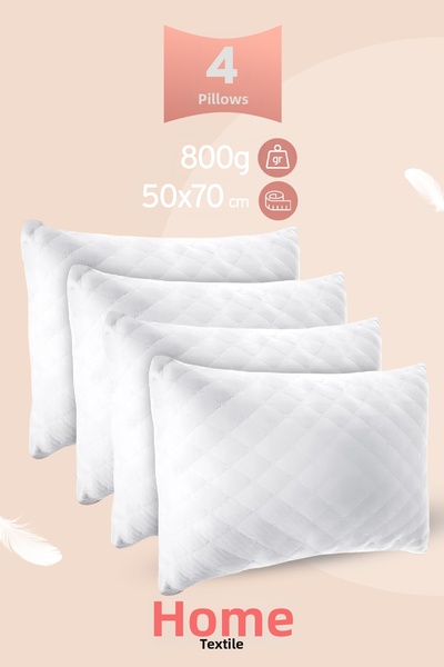 Eve Tekstil 4 Bucuri Perna Matlasata Calitate Diamant 50*70 Cm 800 gr