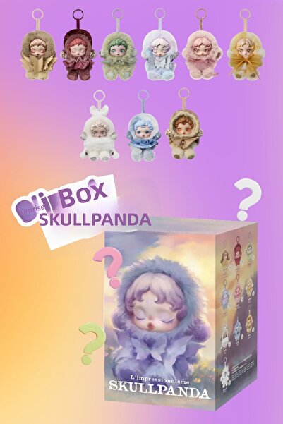 Nandy Home سلسلة الانطباعية: دمية الباندا ذات الرأس المميت، تمثال قطيفة للبان...