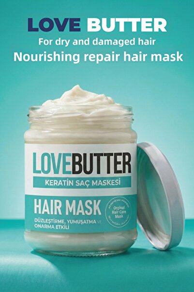 LOVE BUTTER قناع الشعر بالكيراتين 190 مل