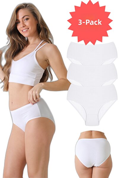 Sinem Yıldız Çamaşırları سراويل داخلية نسائية - 3 عبوات SNM-3KLT