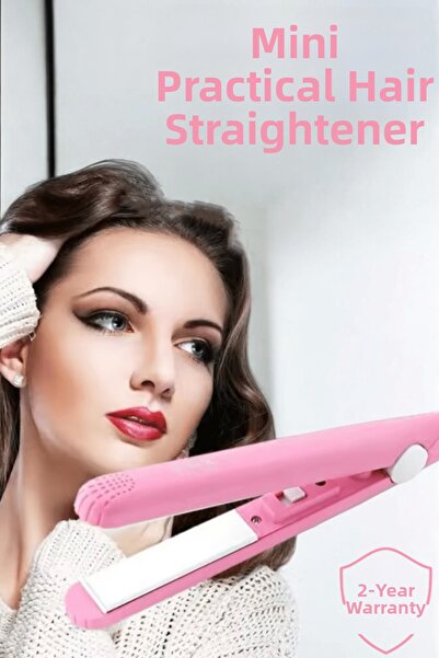 CT STONES Compact and Lightweight: Anti-Frizz Mini Hair Straightener