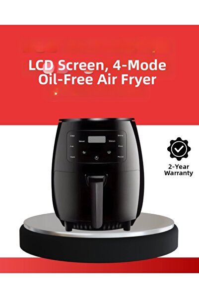 Epilons Large Size 6 Liter Airfryer 2400W Voice Alert Lcd Display