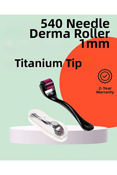 TakÇalıştır Ieg ™   Titanium Needle Derma Roller – Suitable for Home Skin Care