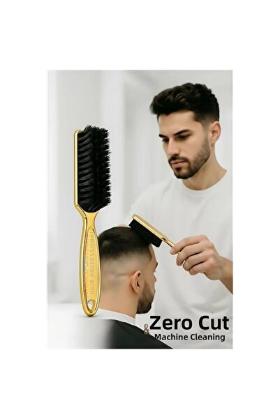 CT STONES Bfs Gold Fade Brush – Perie pentru tăiere la zero și curățare la ma...