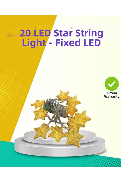 CT STONES Декоративно LED осветление Star 20 LED диода 5 метра Дневна светлина