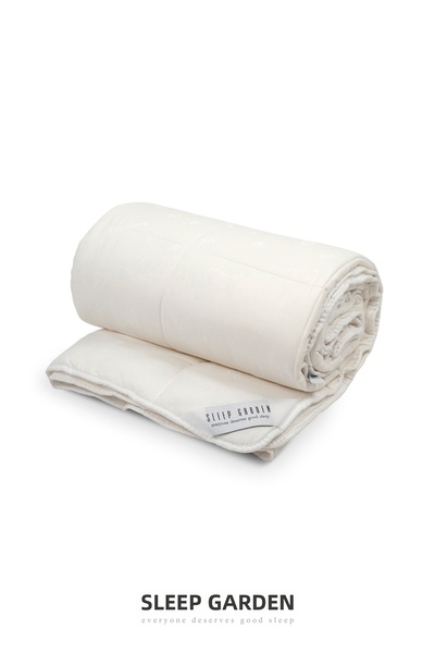 Sleep Garden لحاف جرينورا من الخيزران الطبيعي مزدوج مقاس 195×215 مع حقيبة