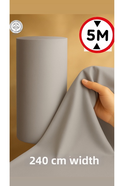 ÇIQRIK HOME 5 Meters Cotton Quilt Liner Cotton Fabric Width: 240 cm Quilt Cov...