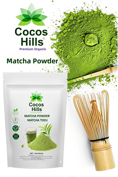 Cocos Hills Matcha Powder Premium Quality Matcha Powder Premium Quality 100 Gr