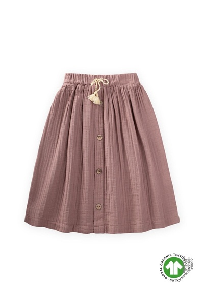 Cigit Organic Muslin Skirt 2-8 Years Copper