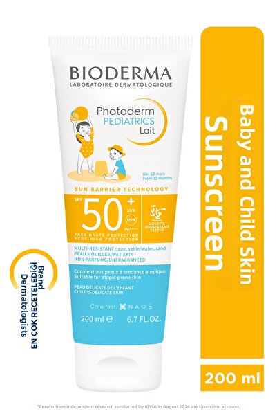 Bioderma فوتوديرم بيدياتريكس لايت بعامل حماية من الشمس 50، 200 مل