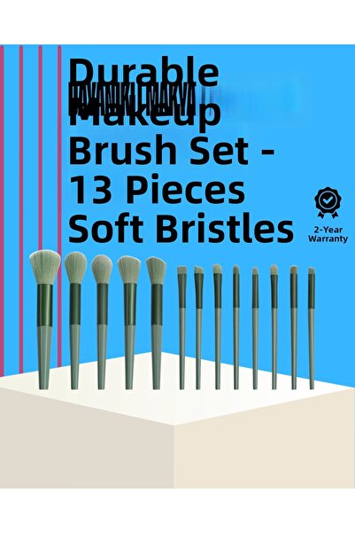 İsmiyle Al Znv Mey Import ®   Portable Ergonomic Structure 13-Piece Fiber Bri...