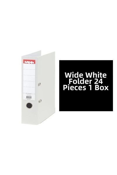 qitap Large Folder White 25-Piece Box (25 Pieces)