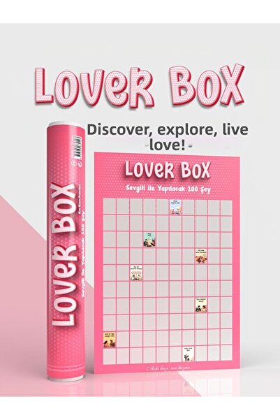 Chocuk صندوق الحب |   100 نشاط ممتع للقيام به مع الحبيب |   ملصق كازي كازان ه...