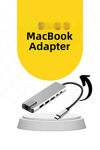 CT STONES MacBook Pro/Air Compatible USB Type-C 8 in 1 Hub Converter Multiple...