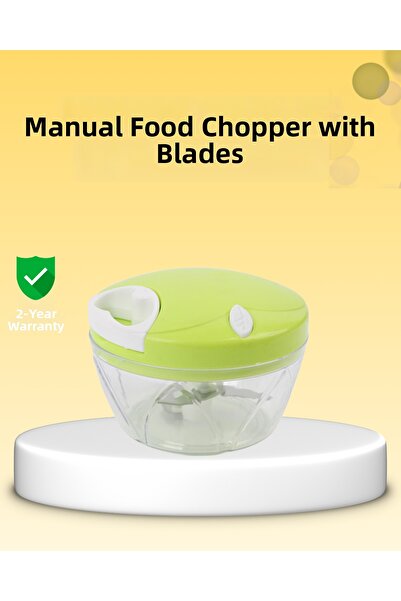 Mestore قطاعة طعام يدوية سريعة وعملية لتقطيع الخضروات