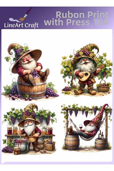 LİNEART طباعة روبون بالكي رقم: RB154-30x30 سم