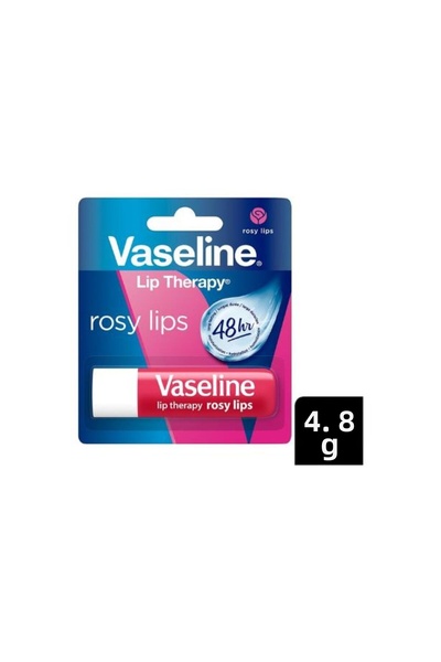 Vaseline كريم العناية بالشفاه روزي ليبس من ليب ثيرابي 4.8 جم