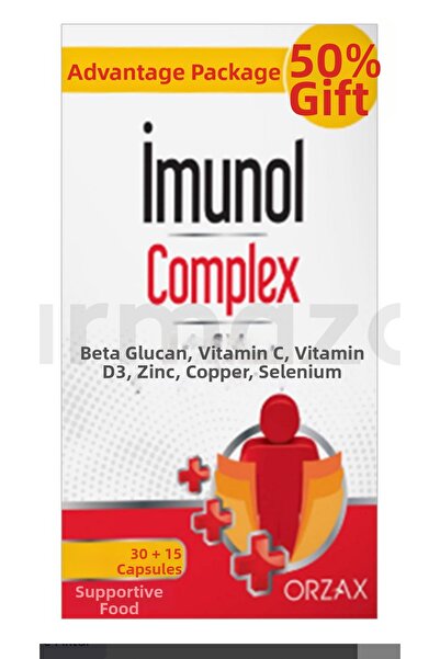 İmunol Complex 30 Capsules 50% More