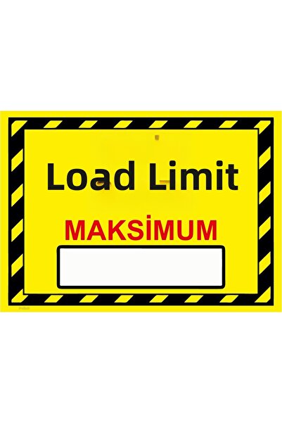 ZiPrinter الحد الأقصى للتكديس ( ). لافتة تحذير من مادة PVC مقاس A3 30x42 سم